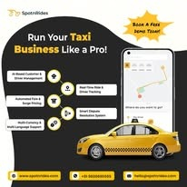 Launch Your Uber Clone App Fast with SpotnRides – Fully Customizable Solution
